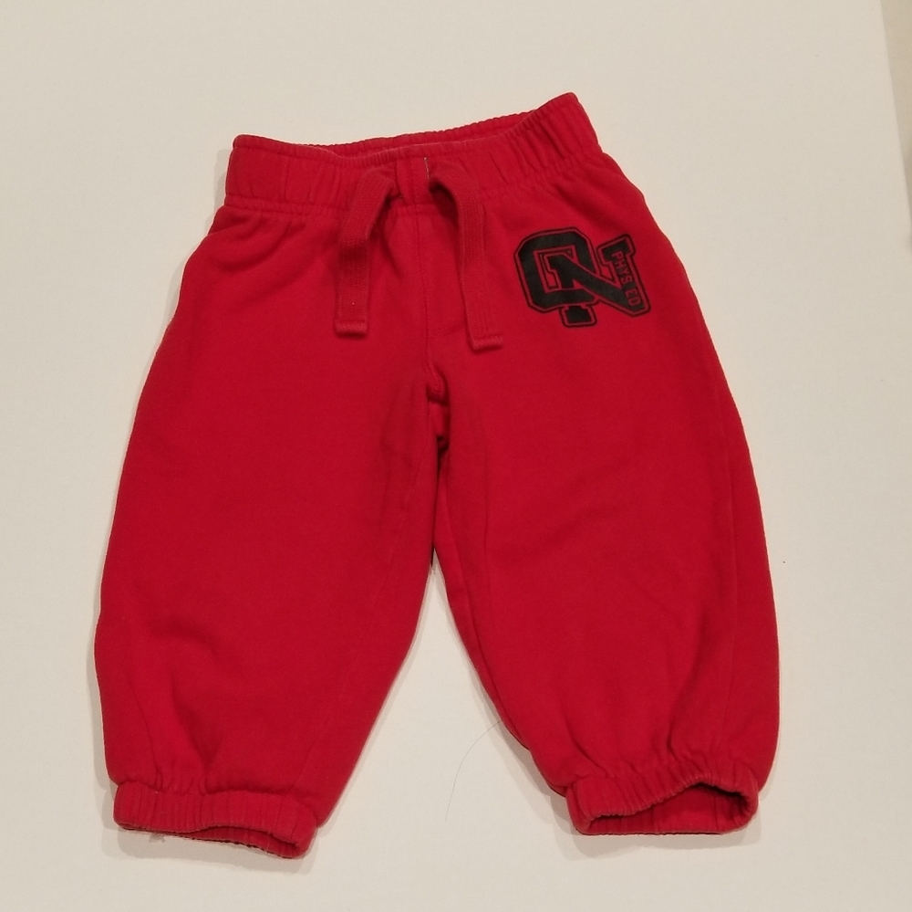 🔥 18m -24m red sweatpants